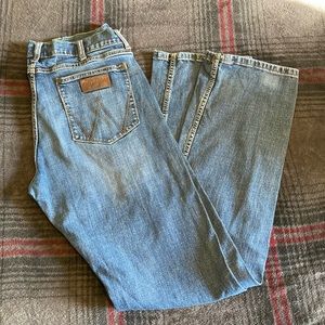 Mens Wrangler Retro slim straight fit